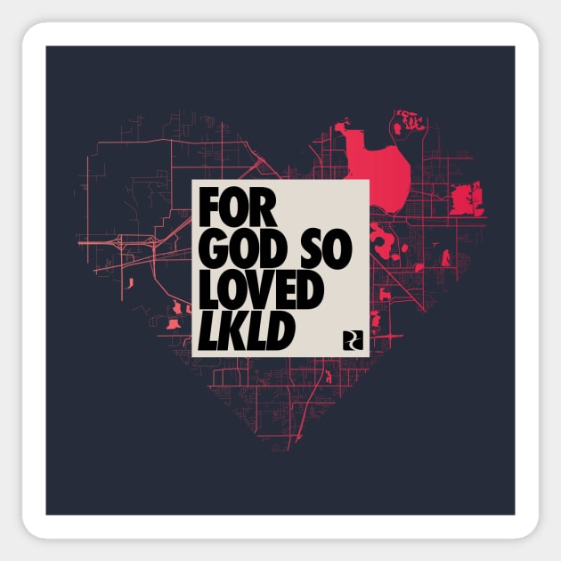 For God So Loved LKLD Map Color Sticker by DreamCenterLKLD